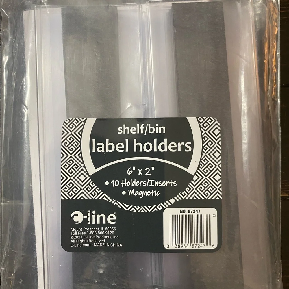 E-line Magnetic Label Holders